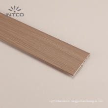 INTCO Wholesales Waterproof Decorative Wood Color PVC Floor Accessories 10CM Baseboard Skirting Board